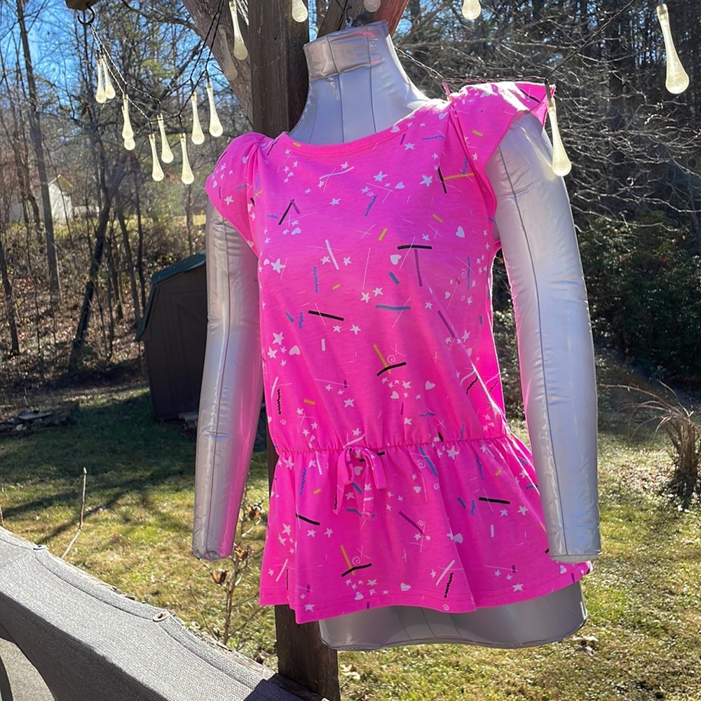 Pretty Girl's Ruffle Top NWOT